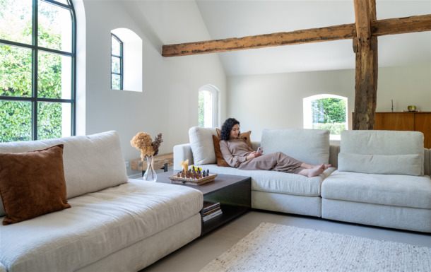 Indera design hoekzetel Luv (met ingebouwde relaxen) - 4